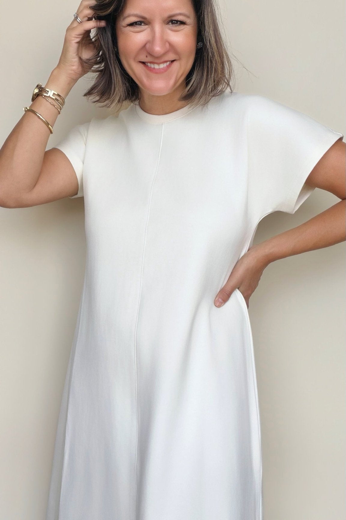 Lucy Knit Maxi Dress - Elle Maxine