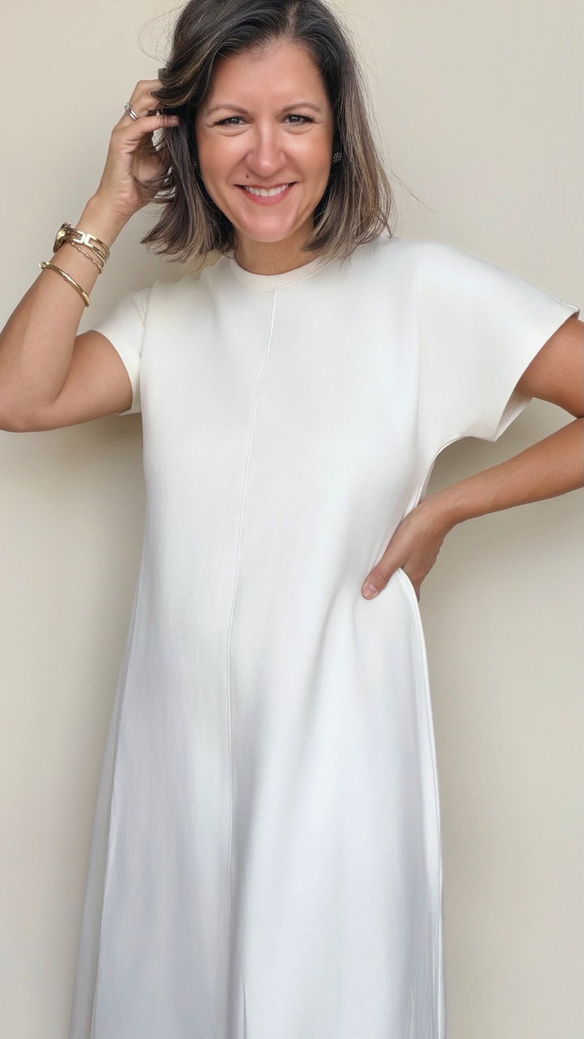 Lucy Knit Maxi Dress - Elle Maxine