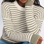 Lucy Stripe Sweater - Elle Maxine