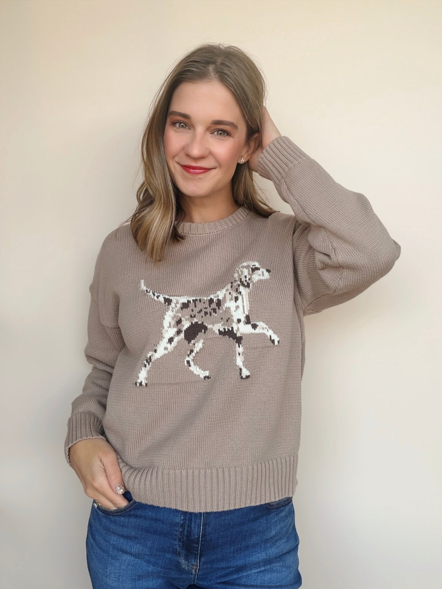 Luisa Hound Sweater - Elle Maxine