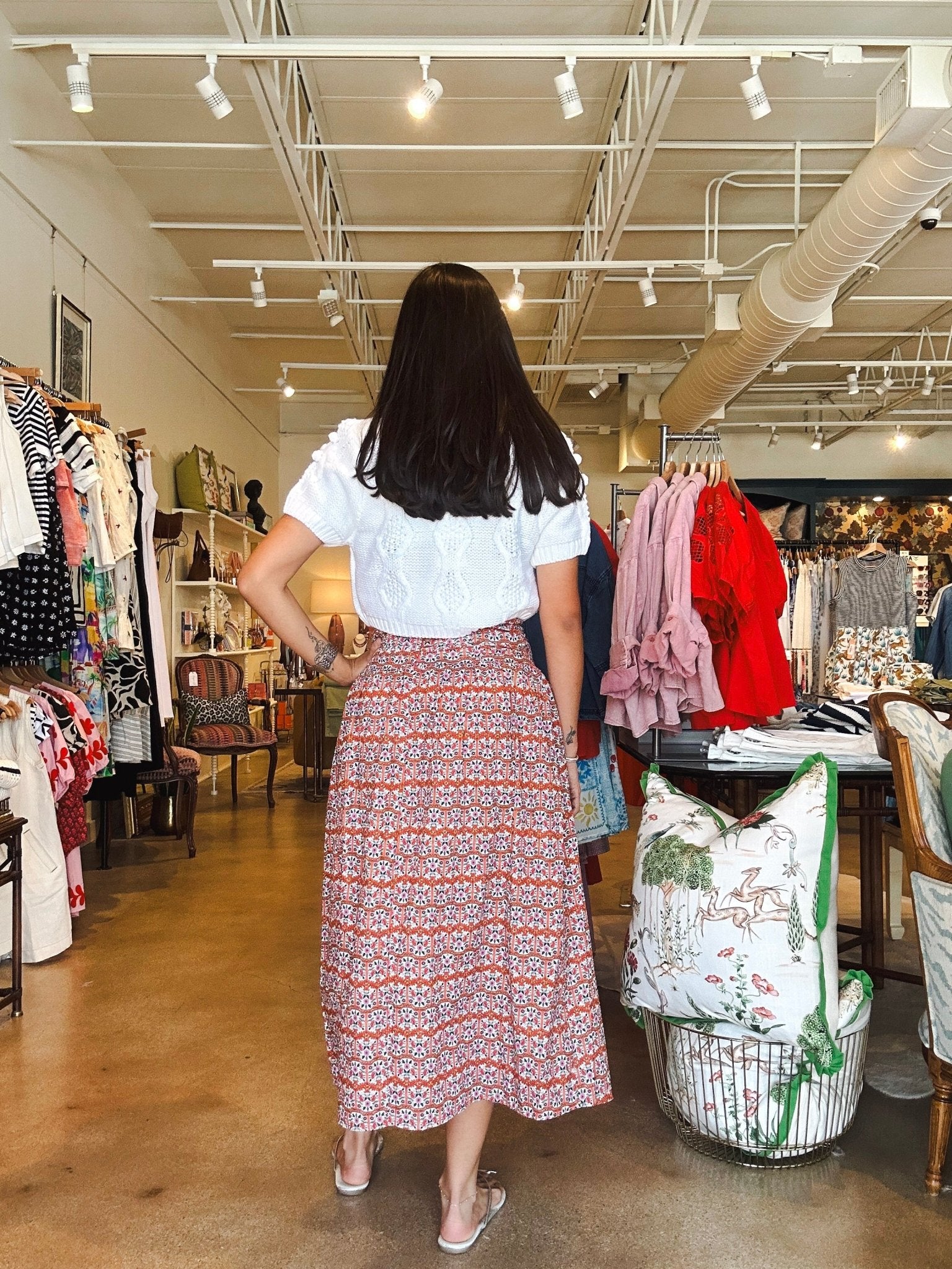 Luna Skirt - Boho Tile - Elle Maxine
