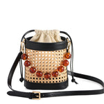 Lyra Bucket Bag - Black - Elle Maxine