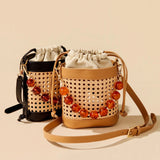 Lyra Bucket Bag - Brown - Elle Maxine