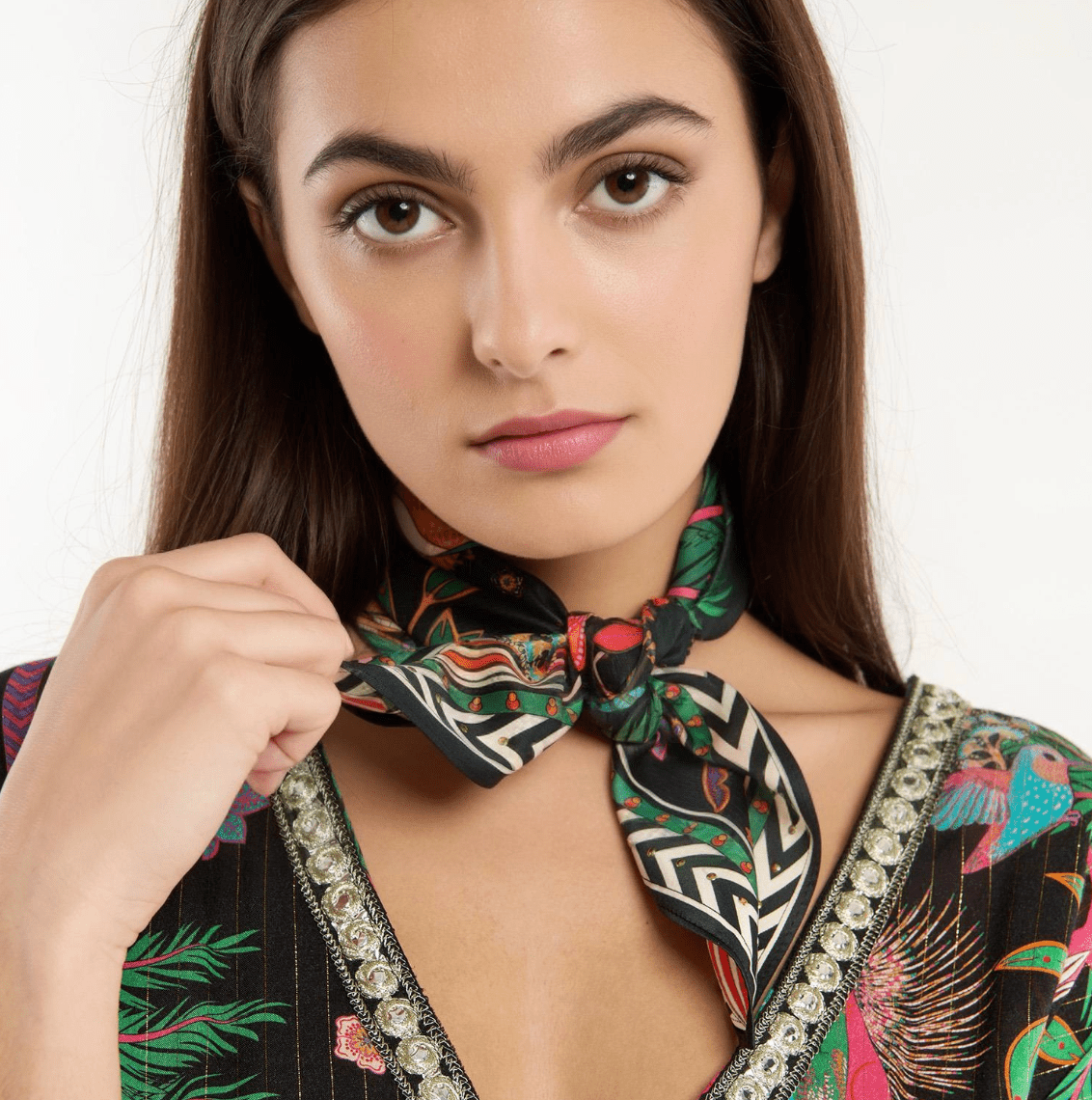 Magic India Mini Scarf - Elle Maxine