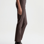Mari Coated Straight Leg Jean - Elle Maxine