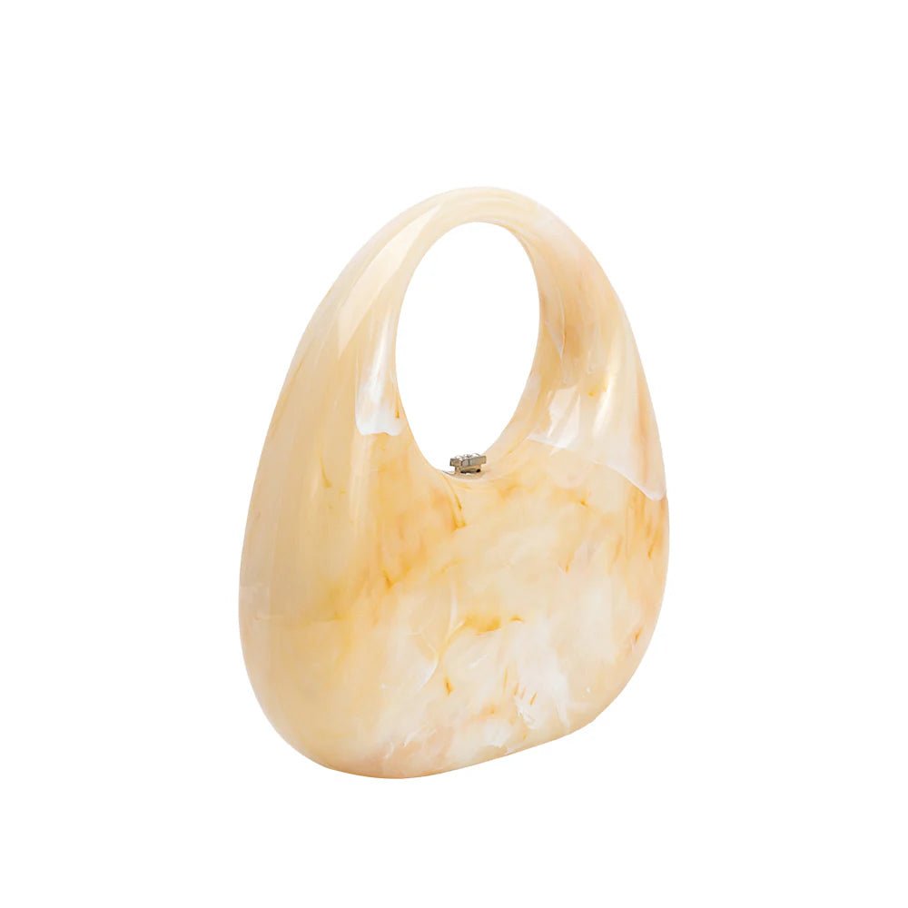 Maribel Natural Acrylic Bag - Elle Maxine