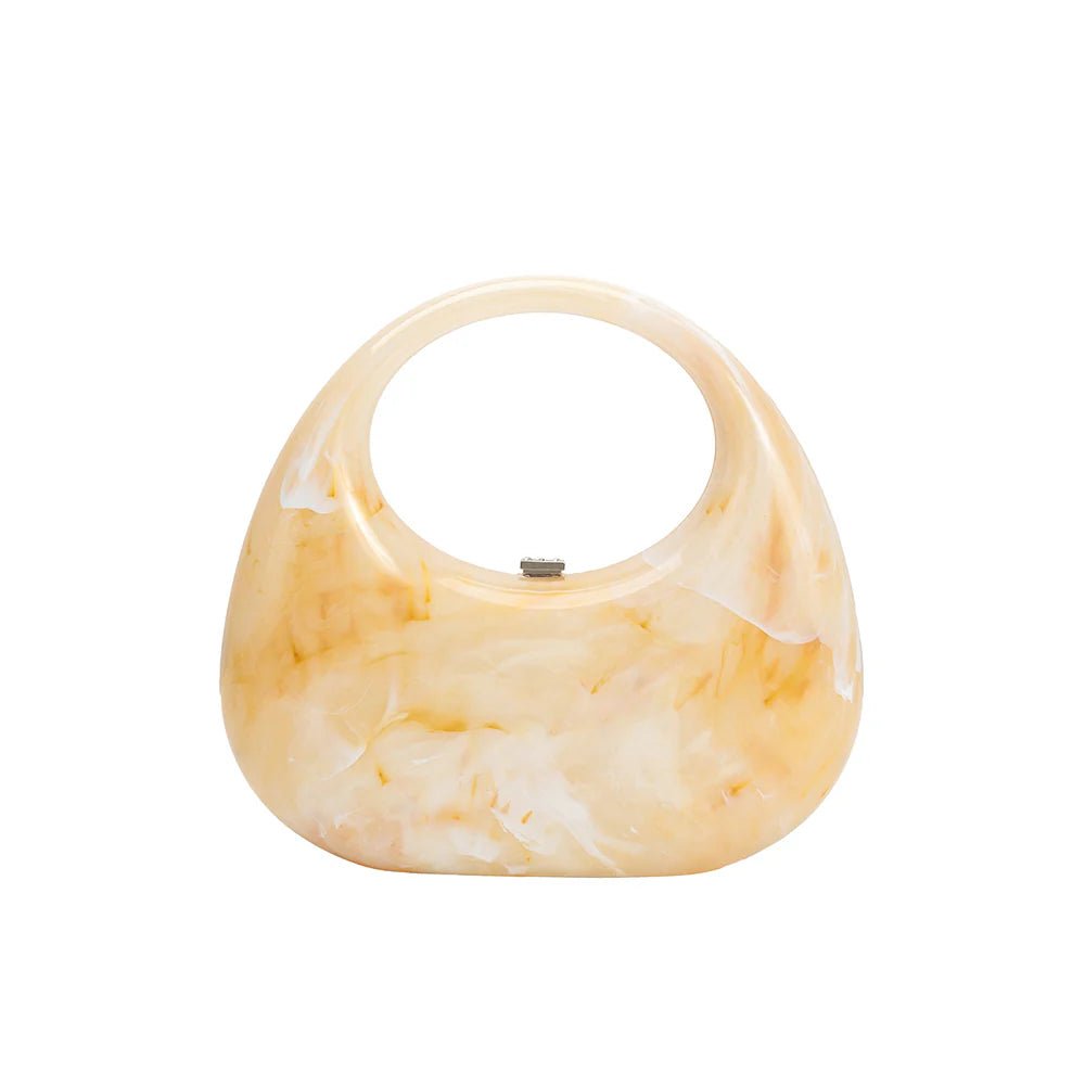 Maribel Natural Acrylic Bag - Elle Maxine