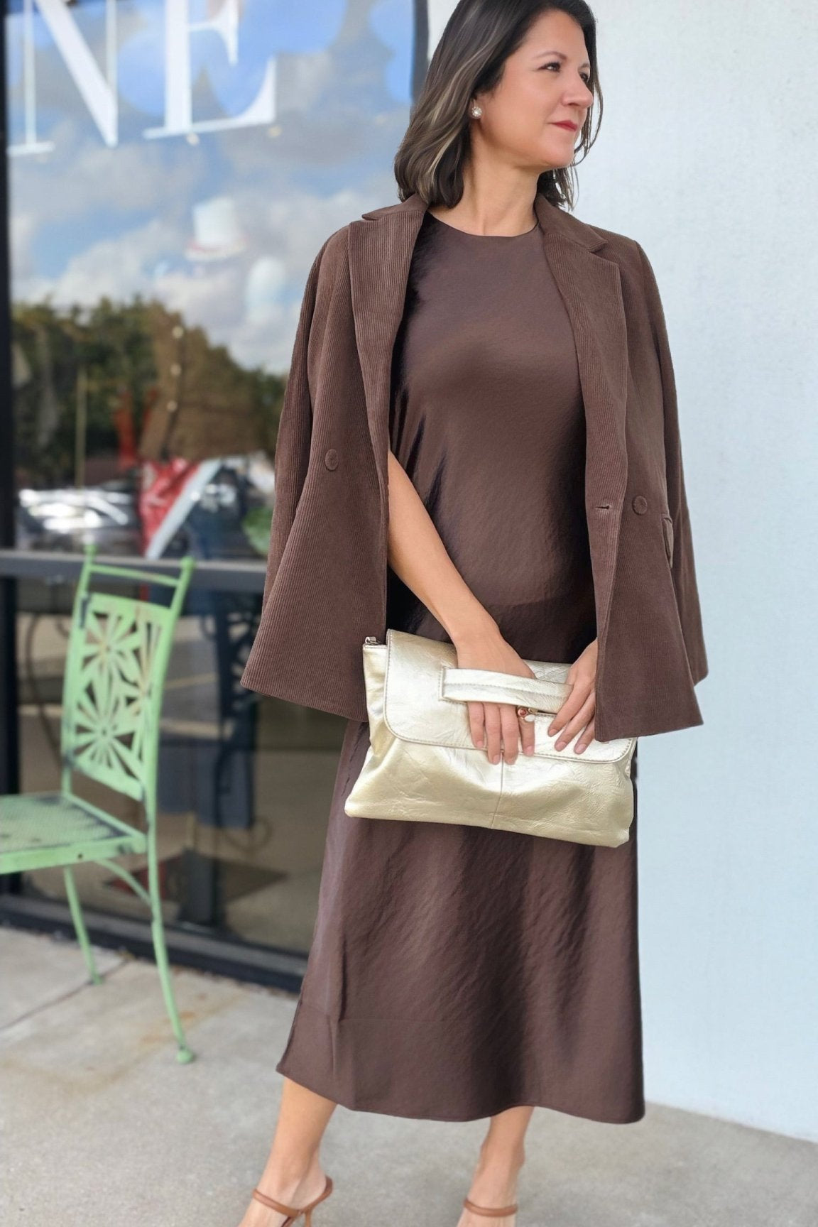 Marie Ribbed Blazer - Elle Maxine