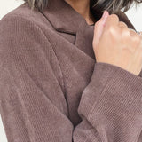 Marie Ribbed Blazer - Elle Maxine