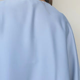 Marina Cropped Satin Blouse - Elle Maxine