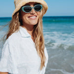 Marley Sunglasses - Sage/Smoke - Elle Maxine