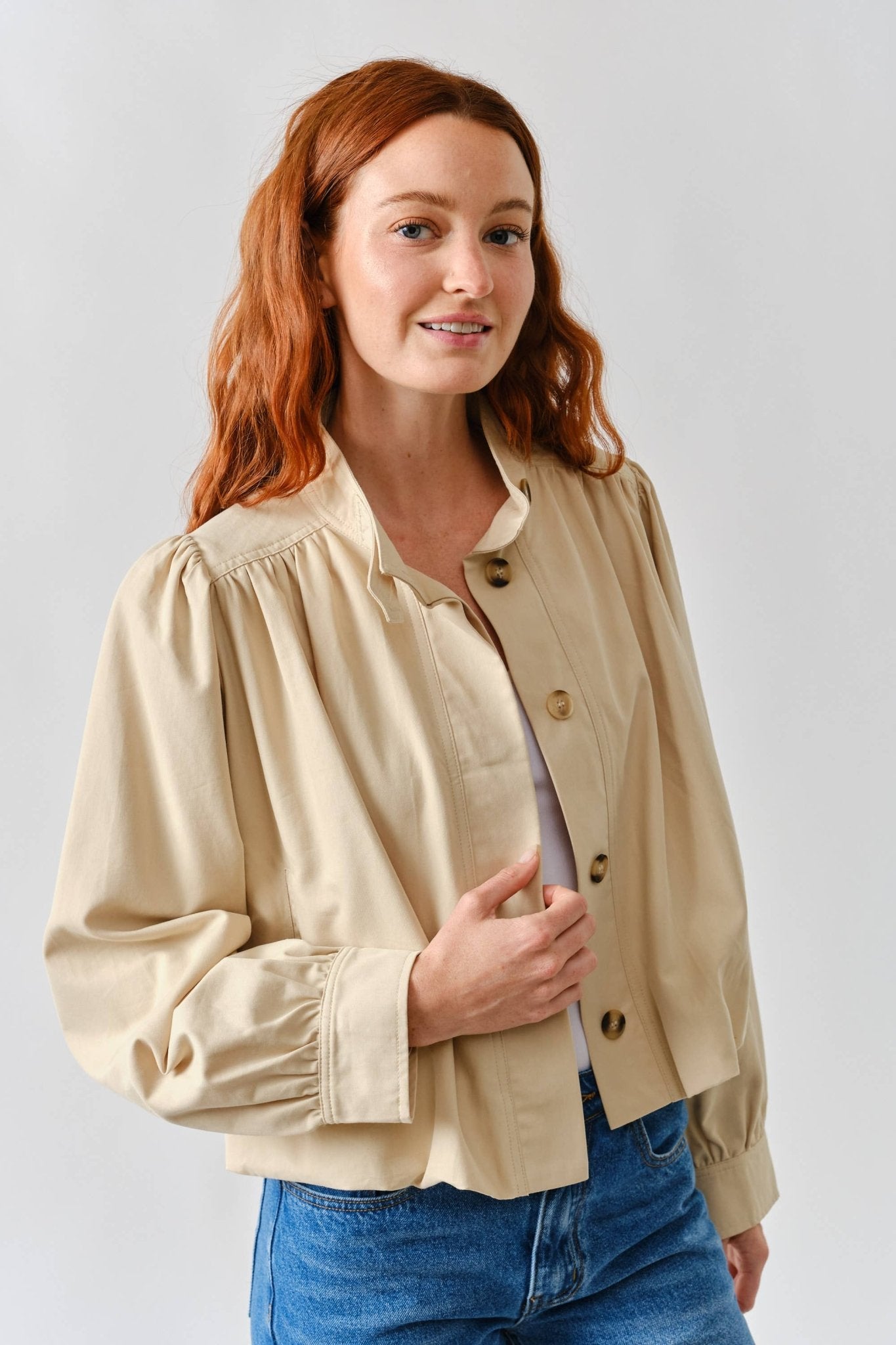 Marnie Short Trench Jacket - Elle Maxine
