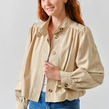 Marnie Short Trench Jacket - Elle Maxine