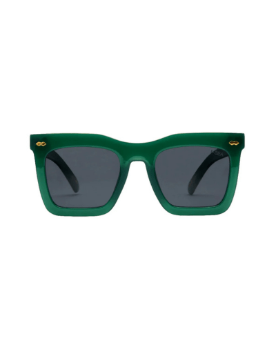 Maverick Sunglasses - Kale/Smoke - Elle Maxine