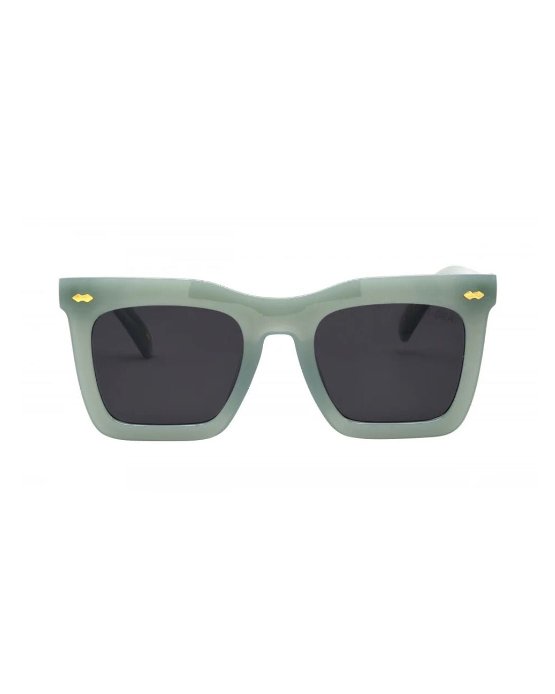 Maverick Sunglasses - Sage/Smoke - Elle Maxine