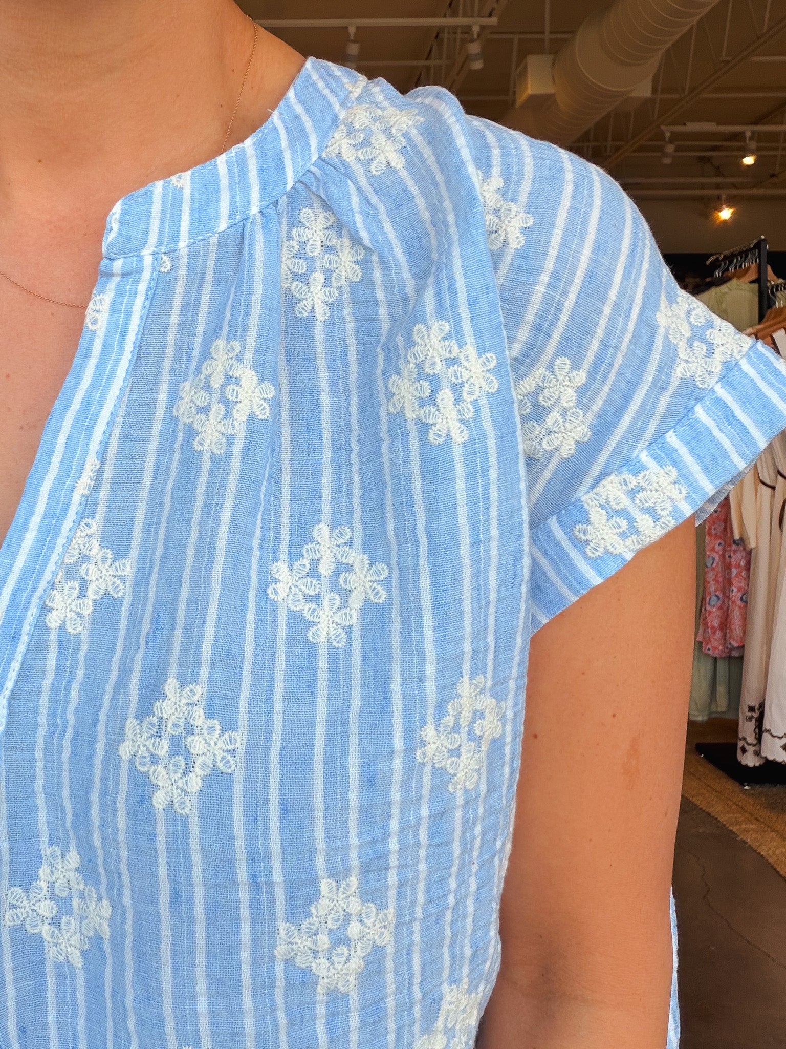 Maxine Button Down Blouse - Elle Maxine