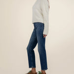 Maxine Fuzzy Sweater - Ivory - Elle Maxine