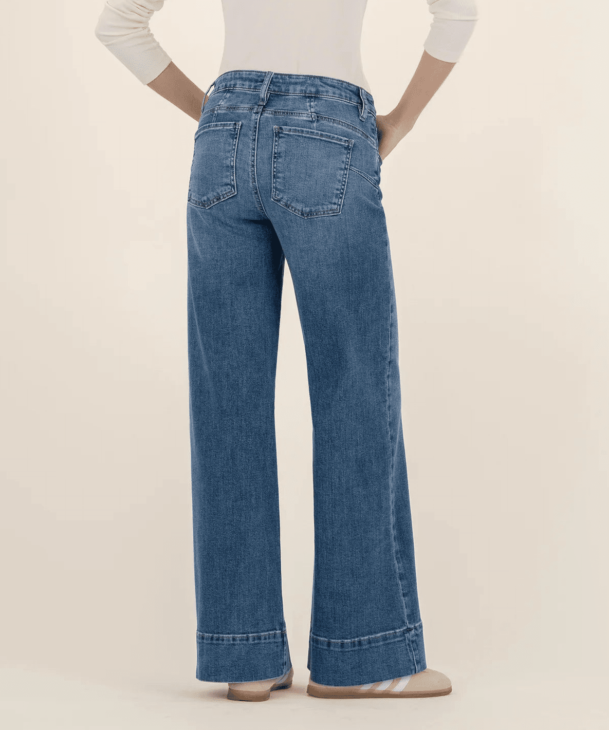 Maya High Rise Wide Leg - Amuse - Elle Maxine