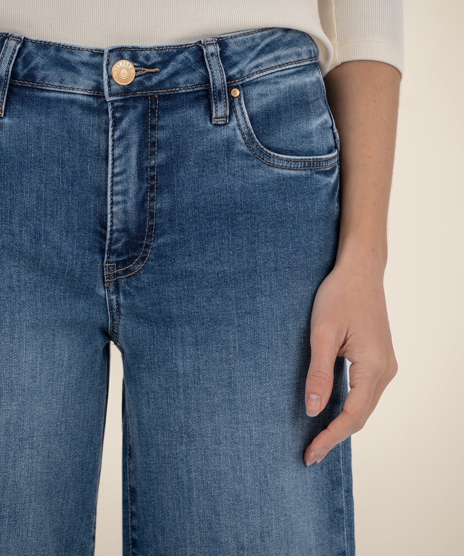 Maya High Rise Wide Leg - Amuse - Elle Maxine