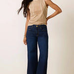 Maya High Rise Wide Leg Jeans - Elle Maxine