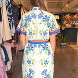 Meadow Frame Shirt Dress - Elle Maxine