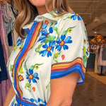 Meadow Frame Shirt Dress - Elle Maxine