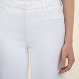 Meg High Rise - Optic White - Elle Maxine
