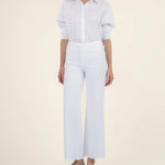 Meg High Rise - Optic White - Elle Maxine