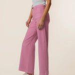 Meg High Rise Wide Leg - Cupcake - Elle Maxine