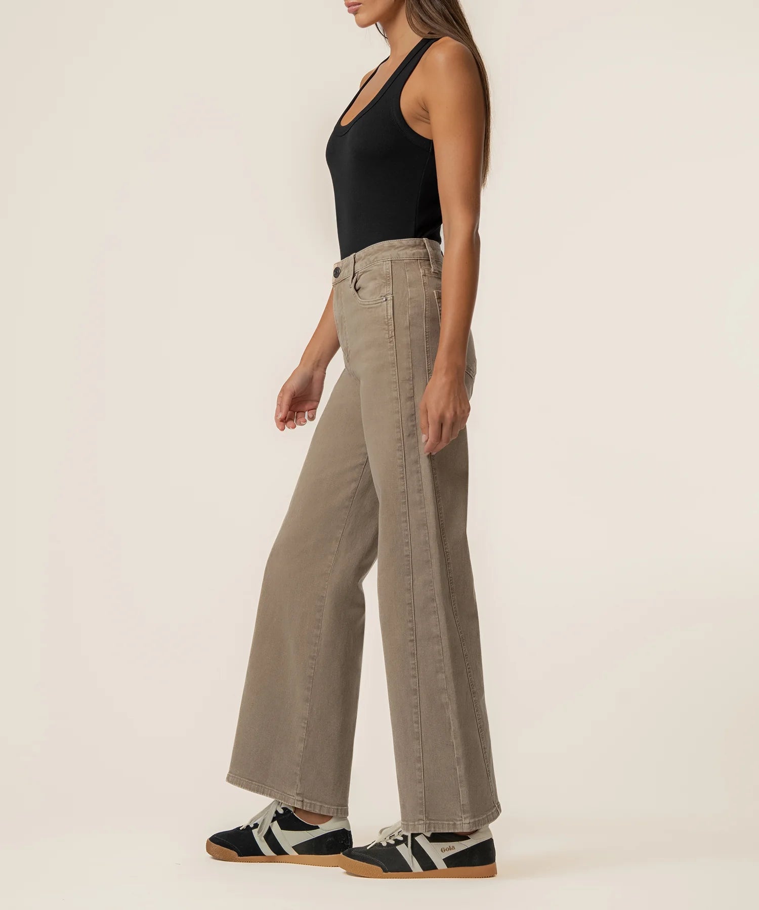 Meg High Rise Wide Leg Jeans - Elle Maxine