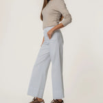 Meg Wide Leg Jeans - Optic White - Elle Maxine