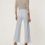 Meg Wide Leg Jeans - Optic White - Elle Maxine