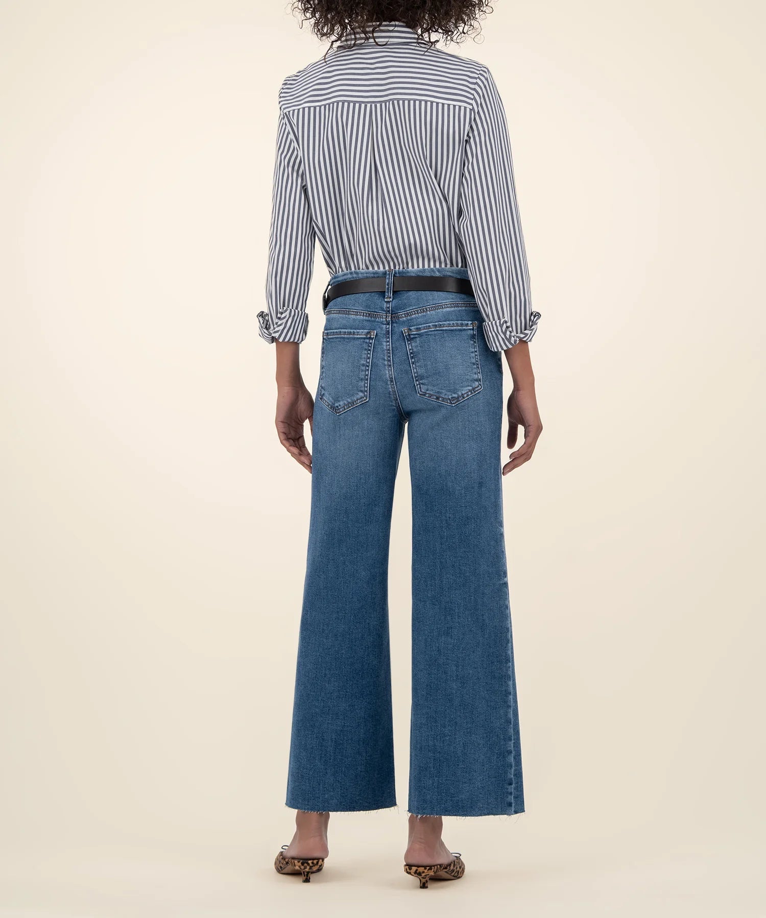 Meg Wide Leg Jeans - Toughness - Elle Maxine