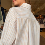 Micah Striped Button Down Top - Elle Maxine