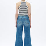 Mid Rise Wide Leg Jeans - Elle Maxine
