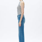 Mid Rise Wide Leg Jeans - Elle Maxine