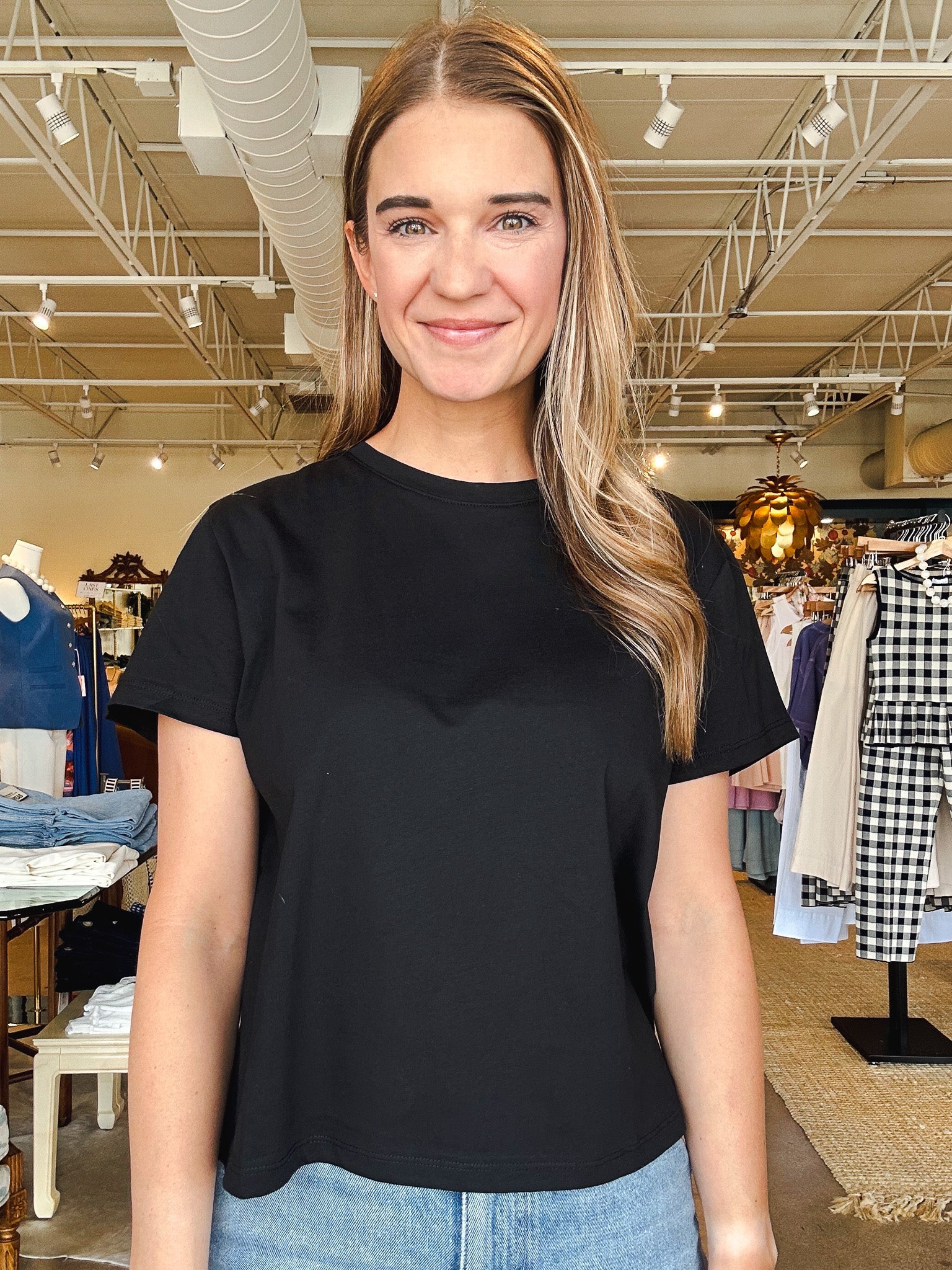 Millie Tee - Black - Elle Maxine