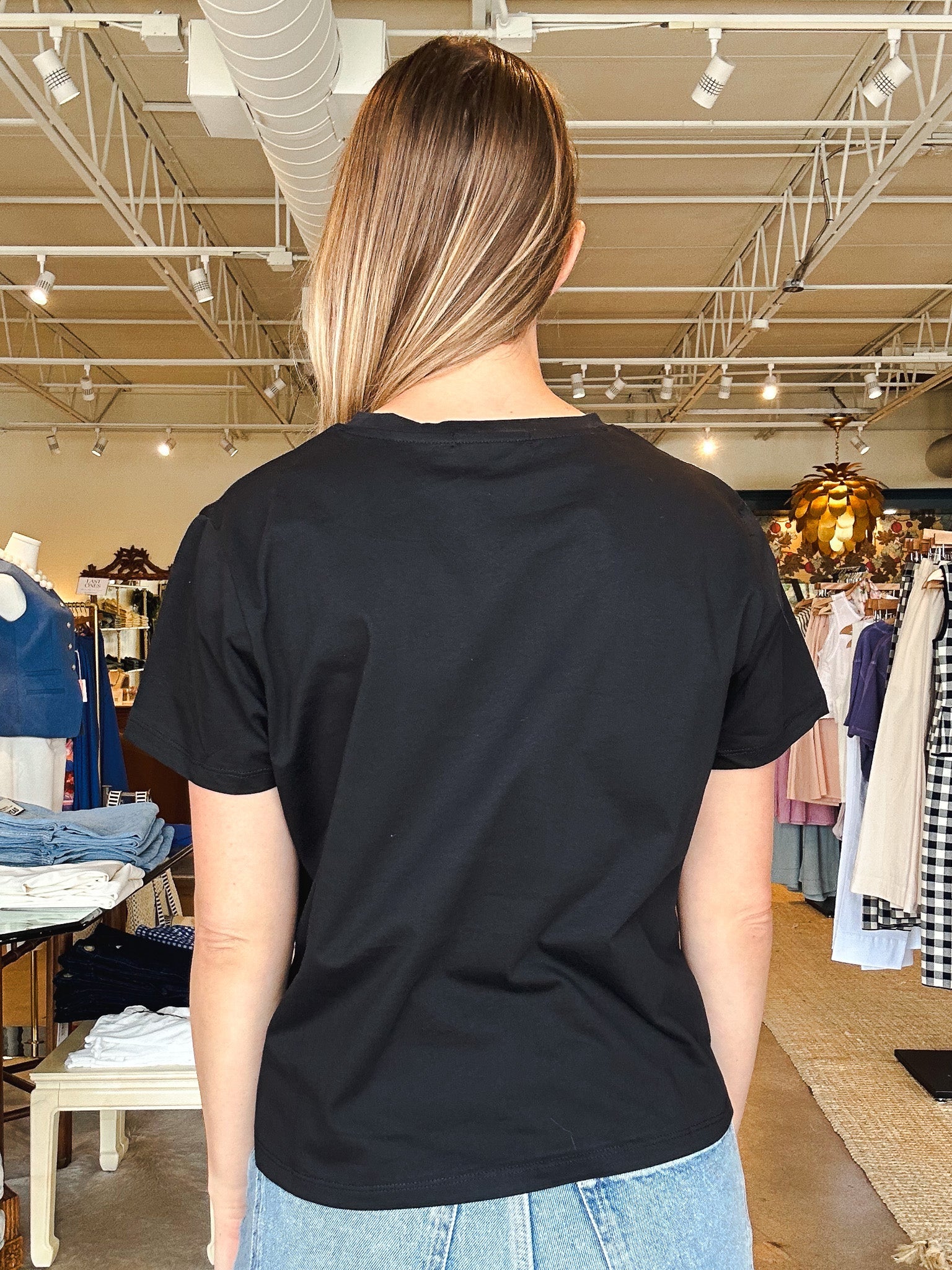 Millie Tee - Black - Elle Maxine