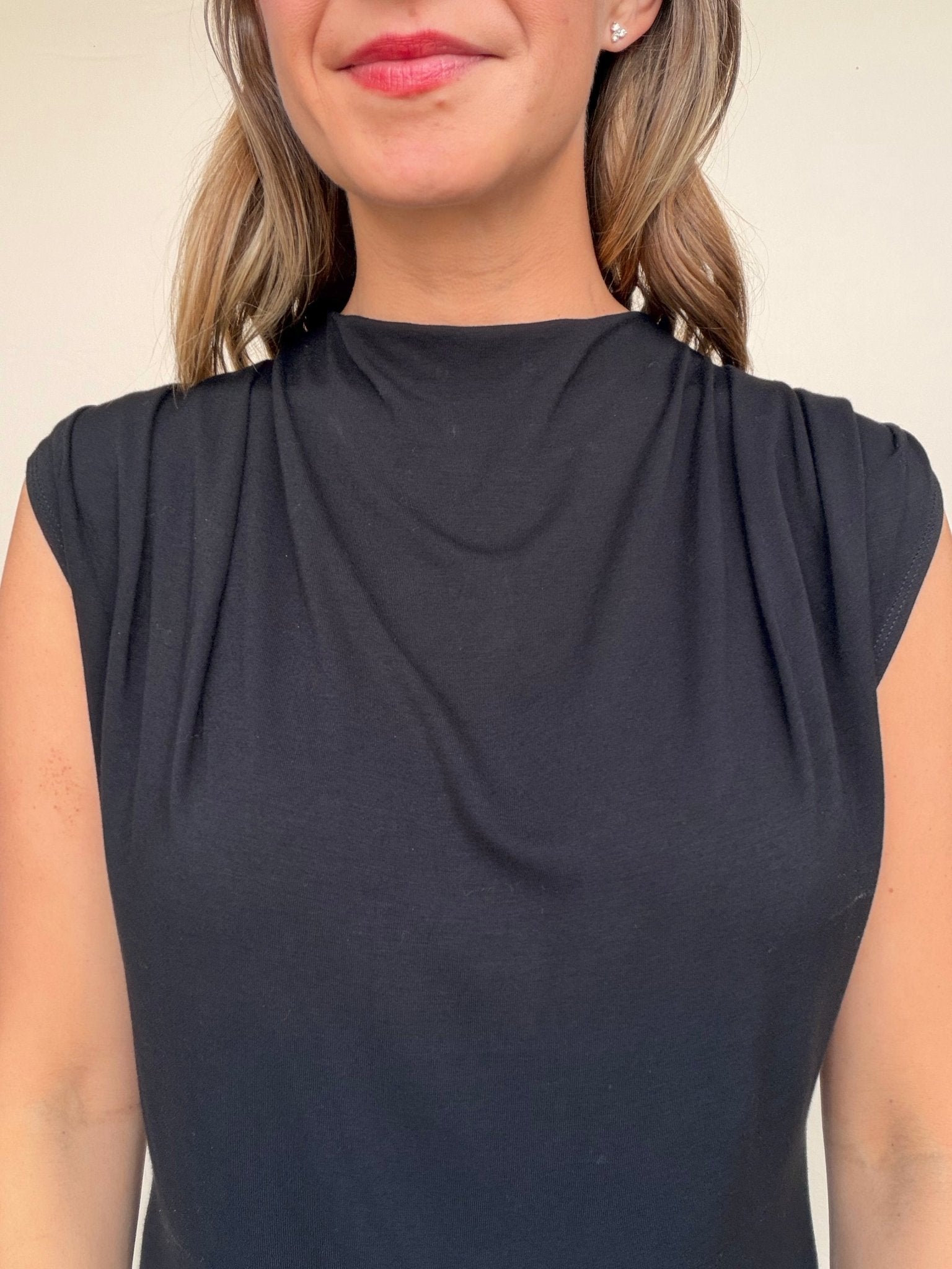 Mira Cowl Neck Top - Elle Maxine