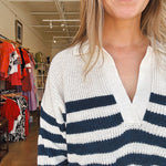 Miramar Linen Polo - Elle Maxine