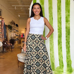 Miriam Drop Waist Maxi Skirt - Elle Maxine