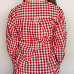 Mizuki Gingham Button Down Top - Elle Maxine