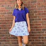 Molly Skort - TCU Toile - Elle Maxine