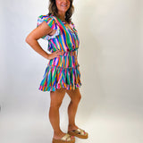 Monet Dress - Summer Rainbow - Elle Maxine