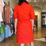 Nadia Lace Shirtdress - Elle Maxine