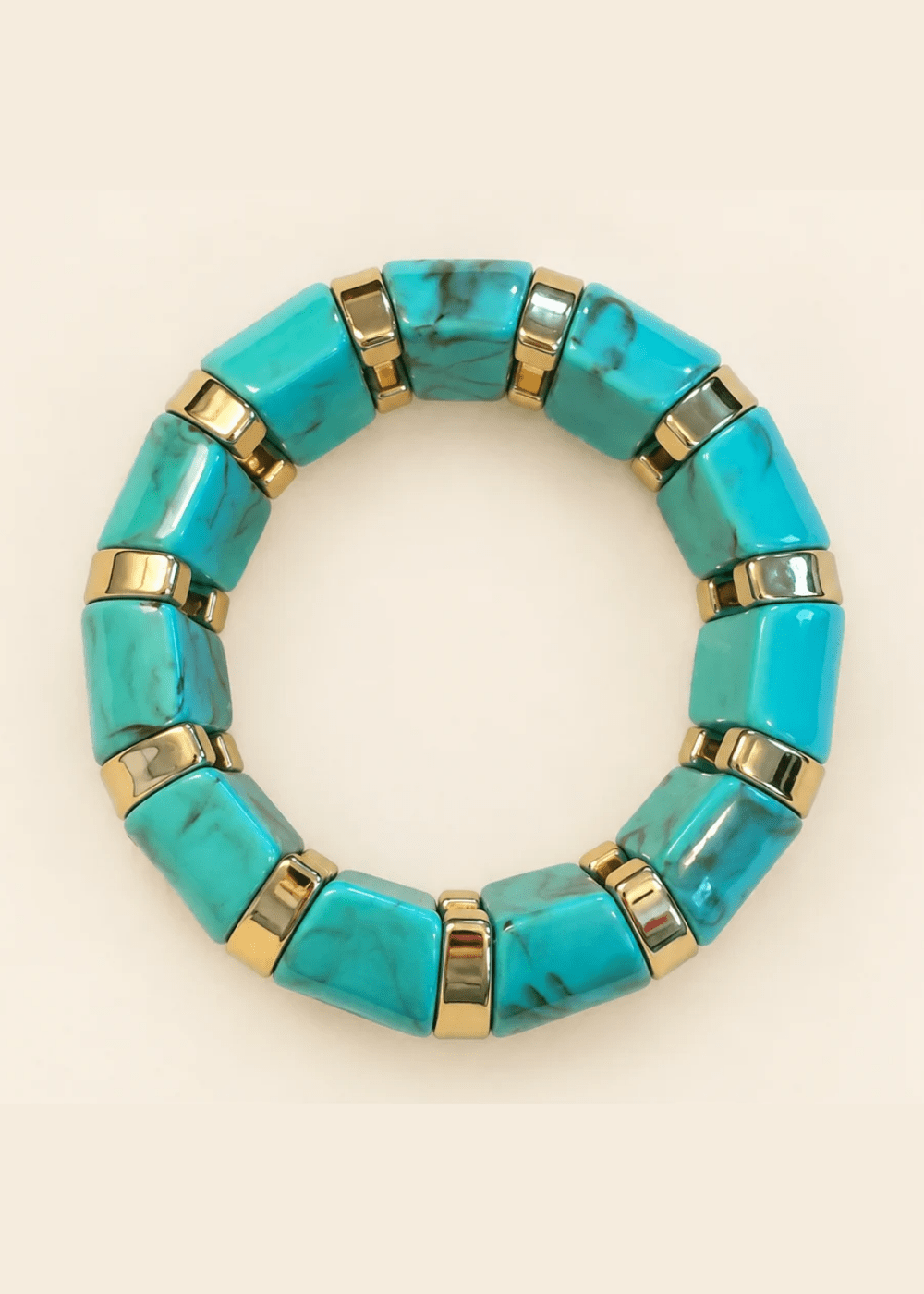 Nadia Turquoise Bangle - Elle Maxine