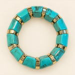 Nadia Turquoise Bangle - Elle Maxine