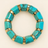 Nadia Turquoise Bangle - Elle Maxine