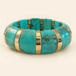 Nadia Turquoise Bangle - Elle Maxine