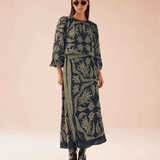 Nalini Wrap Skirt - Onyx - Elle Maxine